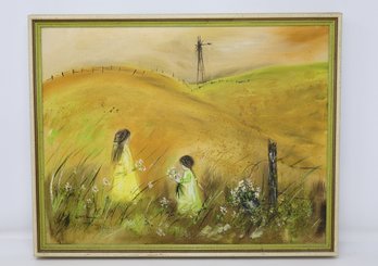 Original Acrylic On Canvas - Signed By Artist