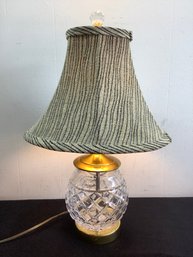 Waterford Crystal Based Table Lamp