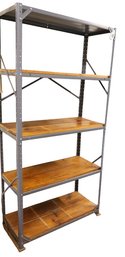 5-Tier Adjustable Metal Shelving Unit