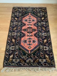 Vintage Handknotted Turkish Rug