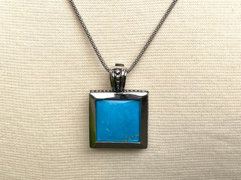 A Sterling Silver Colors Of Life Pendant Set