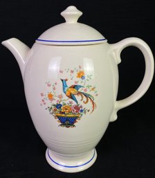 Vintage Painted Tea Pot
