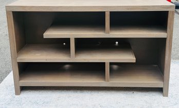 Grey Stained Wood Console