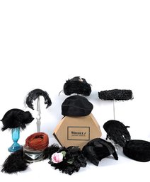 Roaring 40's Black Hat Collection - Italy, New York, Paris & Others