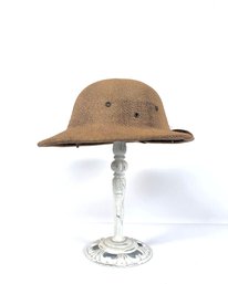 Vintage Alvic Mfg. Co. Woven Pith Safari / Sun Helmet, Jacksonville, FL