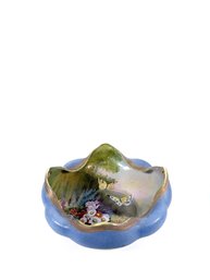Hand-Painted Nippon Morimura Bros. Butterfly & Floral Bowl