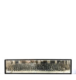 WWI Era Military Company Panoramic Photograph