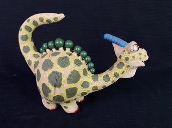 Vintage Pottery Dinosaur Tea Pot