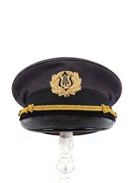 Vintage Civilian / Collegiate Band Director Visor Cap With Union Label