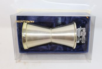 Italian Argento Silver Refillable Lighter