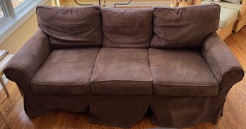 Pottery Barn Couch With Slip Cover