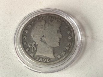 1896 Barber Silver Half-Dollar #105