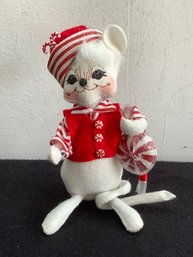 Annalee Peppermint Boy Mouse