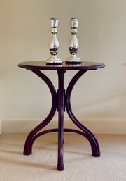 Antique Thonet Bentwood Circular Side Table