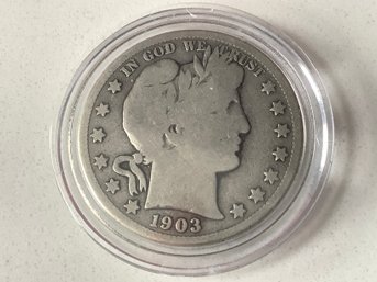 1903 Barber Silver Half-Dollar #112