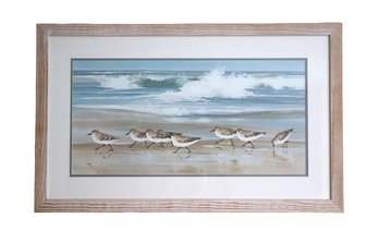 Custom Framed 'Piper Parade' Giclee On Canvas By Jacqueline Penney