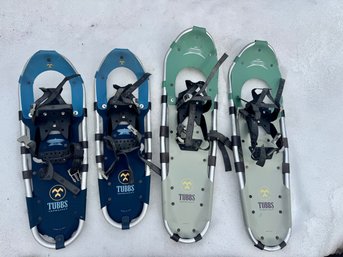 Two Pair Of Tubbs Snowshoes