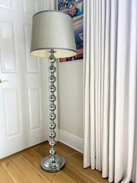 Silver Floor Lamp