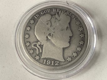 1912 Barber Silver Half-Dollar #121