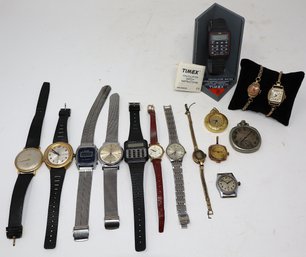 Assortment Of Watches And Time Pieces