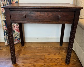 Antique One Drawer Table
