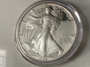 Walking Liberty One-Dollar - 1986 #128