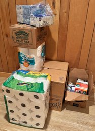 Large Lot Of Paper Products