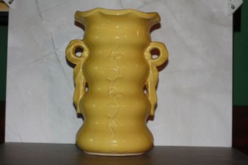 McCoy Yellow Vase