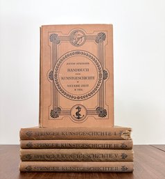 Handbuch Der Kunstgeschichte (Handbook Of Art History) By Anton Springer - Illustrated