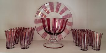 Source Perrier Desiree Style Tumblers And Serving Pieces