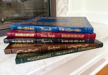 Easton Press Leather Bound 5 Volume Art Series