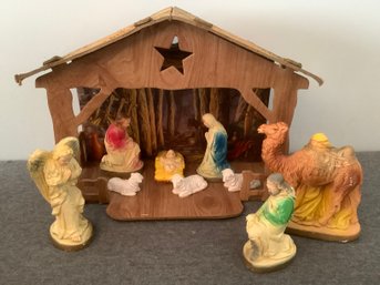 Vintage Nativity Scene