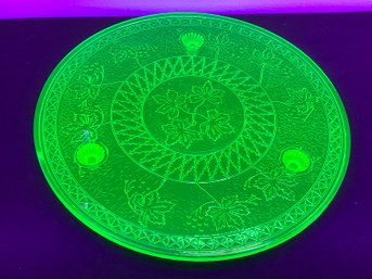 Uranium Cake Platter