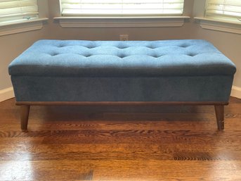 An Upholstered Storage Bench