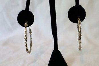 Sterling Konstantino Hoop Earrings