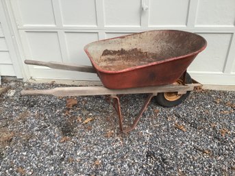 Heavy Duty Vintage Wheelbarrow