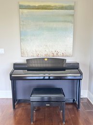 Yamaha Clavinova CLP280 Electric Piano In Gloss Black