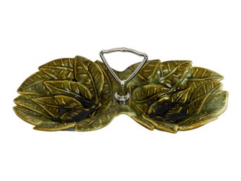 Wade Of California Pottery Double Leaf Candy Or Nut Dish