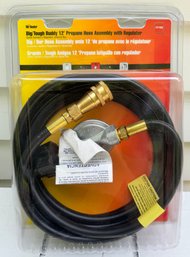 Big/tough Buddy 12' Propane Hose Assembly With Regulator