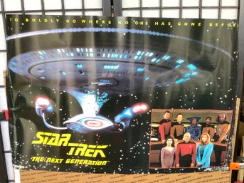1992 Star Trek The Next Generation Poster #5