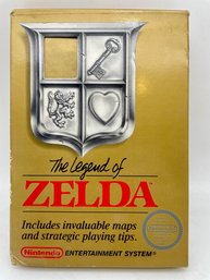 The Legend Of Zelda- Vintage Nintendo Video Game In The Box.