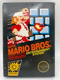 Super Mario Bros. -vintage Nintendo Video Game In The Original Box.