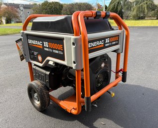 Generac XG 10000E Portable Generator. Seems To Be Unused. (Retail At $1600 )