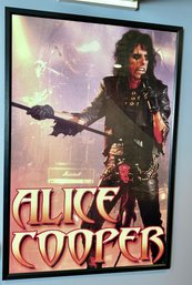 Alice Cooper Framed Poster.