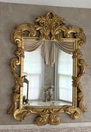 Gold Baroque Style Wall Mirror.  ( Jacuzzi)