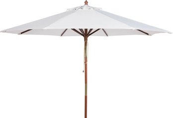 A Safavieh White Tilting Market Umbrella  - 9 Feet - New With Tags