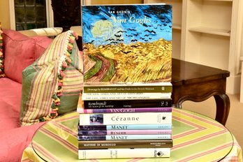 Collection Of 12 Art Books - Van Gogh, Renoir, Matisse, Lautrec, Rembrandt And More