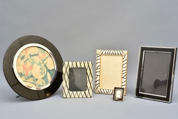 Photo Frames By Jay Strongwater Zebra Striped Pava Corner, Hilstcher And More