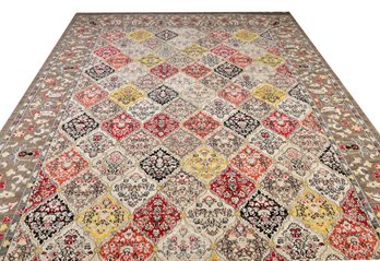 Liora Manne Multicolor Panel Design Wilton Woven Indoor/Outdoor Area Rug (2 Of 2)