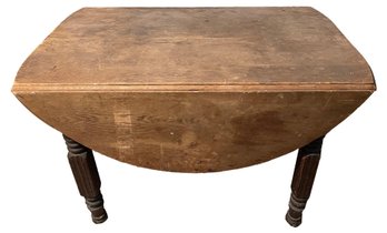 Antique Wooden Dropleaf Table